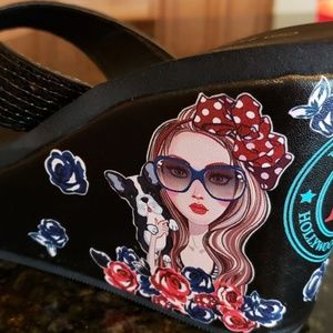 ❤❤Nicole Lee Wedges Size 9❤❤